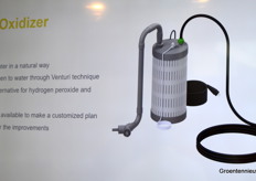 One of the products presented by John van Ruyven (JVR Tecmar) is the Vital Oxidizer